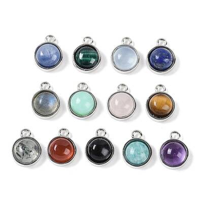 Natural Mixed Stone Pendants