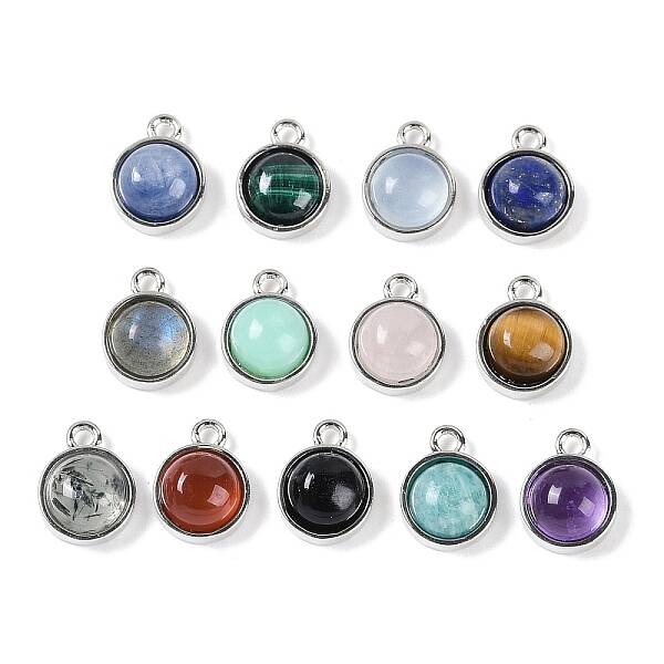 Natural Mixed Stone Pendants