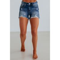 Chicago Risen Shorts - Dark Wash