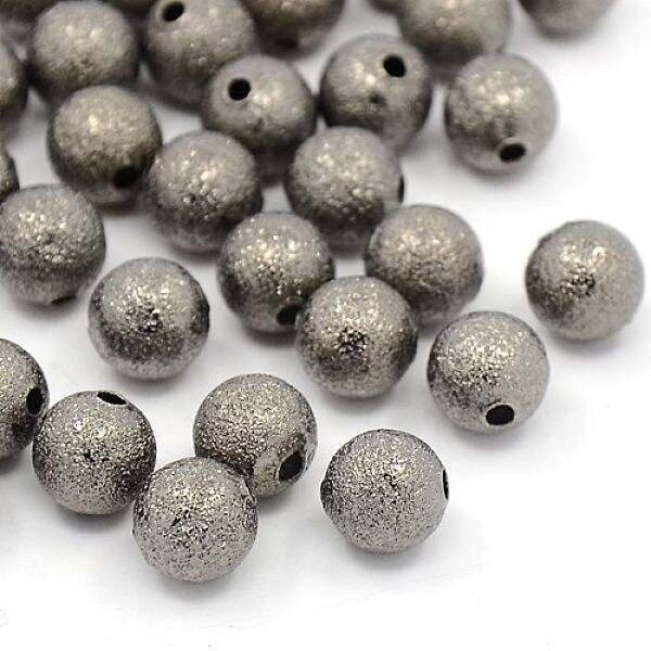 Brass Textured Beads