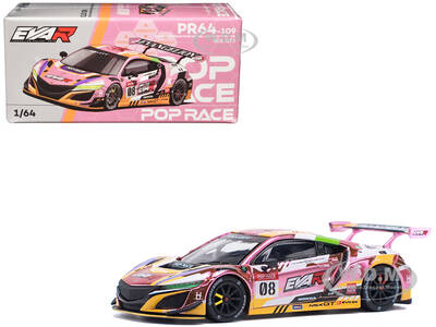 Honda NSX GT3 EVO22 08 Pink with Graphics \