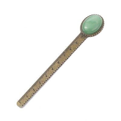 Tibetan Style Alloy Bookmark Rulers