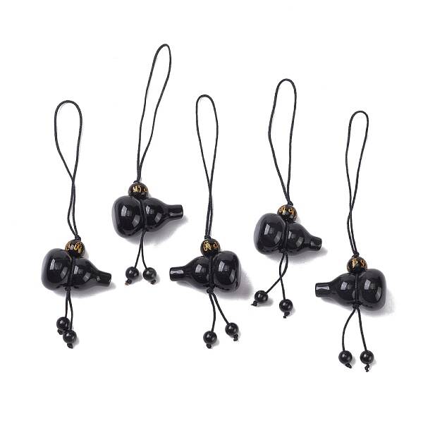 Natural Obsidian Pendant Decoration