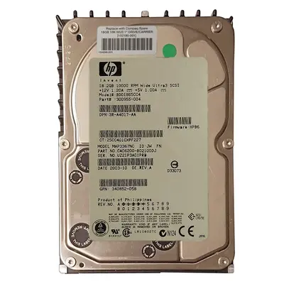 152190-001 HP 18.2GB Wide Ultra3 SCSI 10000 3.5-inch Hard Drive