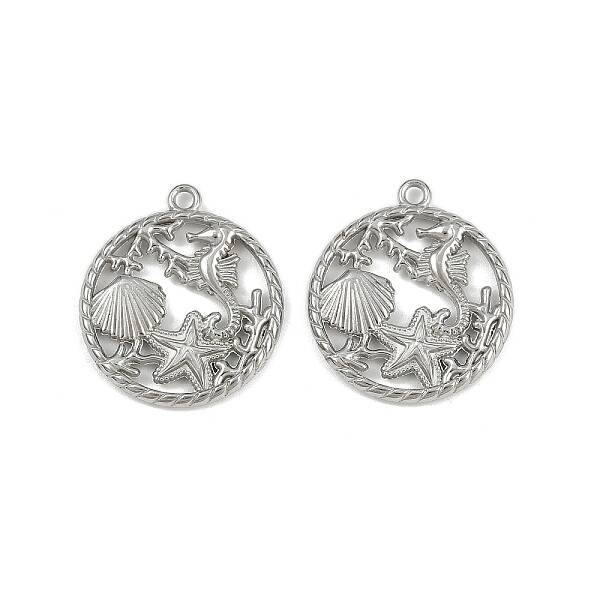 Ocean Theme 304 Stainless Steel Pendants