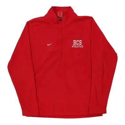 BCS Atheltics Nike Fleece - Medium Red Polyester