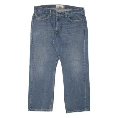 LEVI'S 559 Jeans Mens Blue Relaxed Straight Stone Wash W38 L30