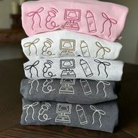 Ultrasound Technologist RDMS Sonographer Aesthetic Comfort Sweatshirt Casual Crew Neck Casual Comfortable Casual Wear - Cute,...