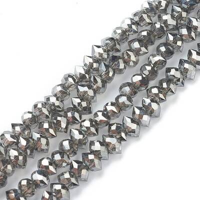 Electroplate Glass Beads Strands