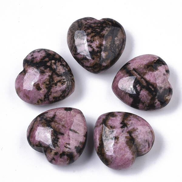 Natural Rhodonite Healing Stones