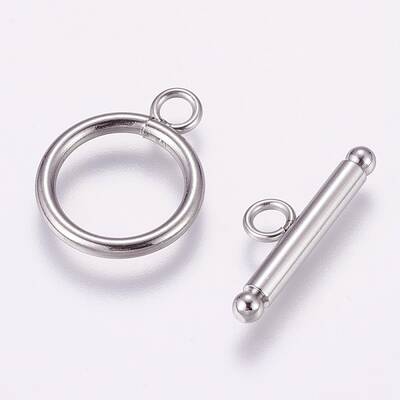 Tarnish Resistant 304 Stainless Steel Toggle Clasps