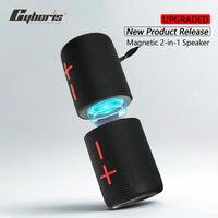 【Upgraded version】 Fathersdaygift Magnetic version Portable Split Bluetooth Speaker with Subwoofer2 in 1 bluetooth speake...