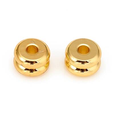 Long-Lasting Plated Brass Spacer Beads