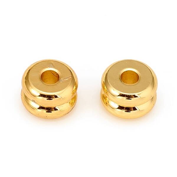 Long-Lasting Plated Brass Spacer Beads