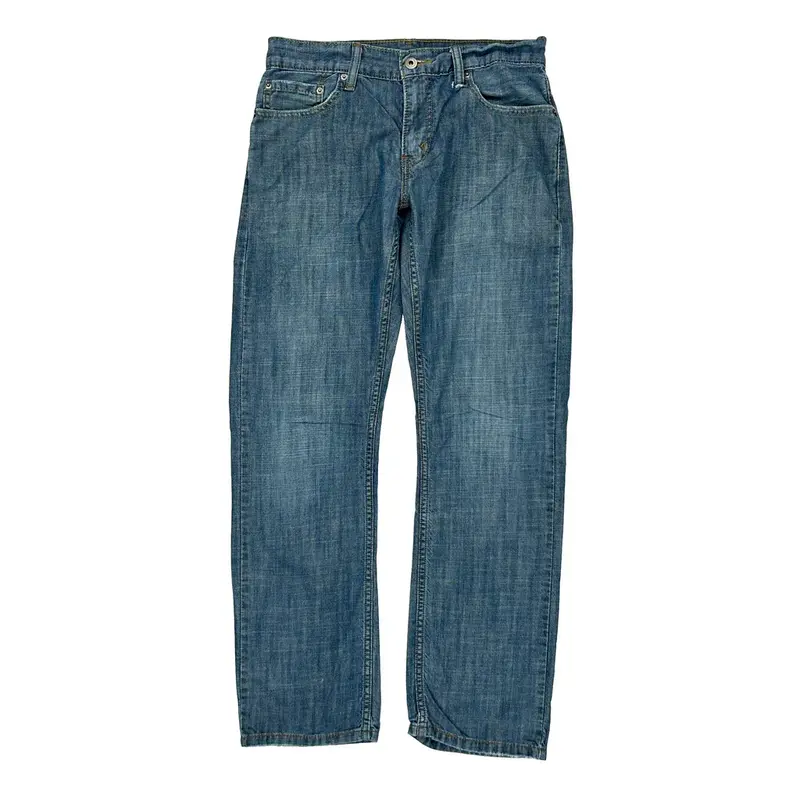 514 Levis Slim Jeans - 30W 30L Blue Cotton