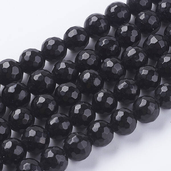 Natural White Jade Beads Strands