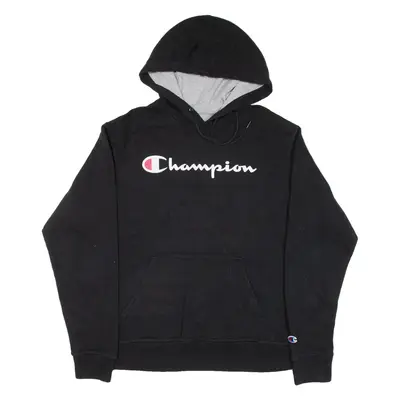 CHAMPION 21 Mens Black Hoodie M