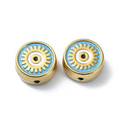 Ion Plating(IP) 304 Stainless Steel Enamel Beads