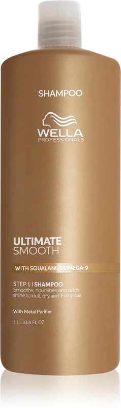Wella Professionals Ultimate Smooth intense nourishing shampoo for shiny and soft hair 1000 ml