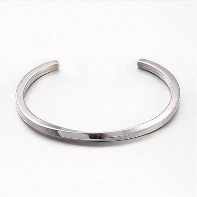 Tarnish Resistant 304 Stainless Steel Cuff Bangles