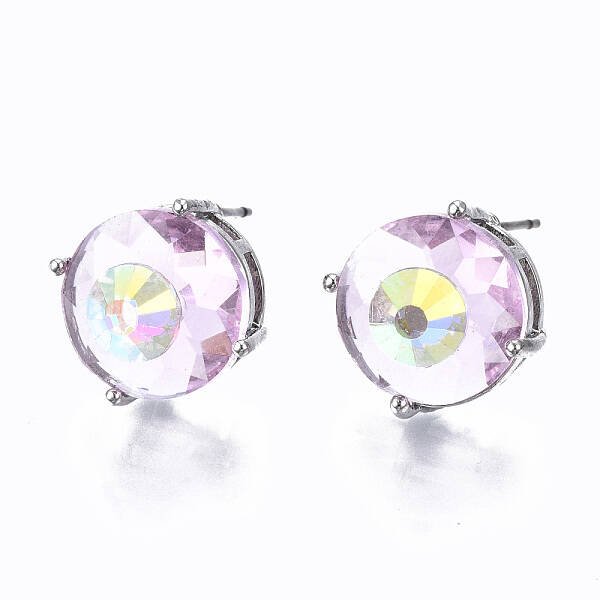 Brass Stud Earrings