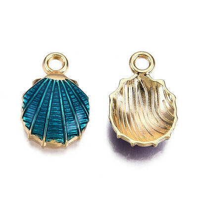 Alloy Enamel Pendants