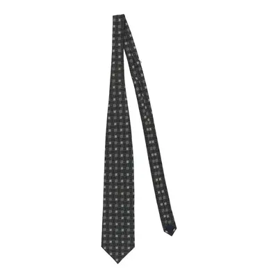 Roccobarocco Tie - No Size Grey Silk
