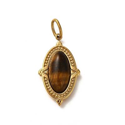 Natural Tiger Eye Pendants