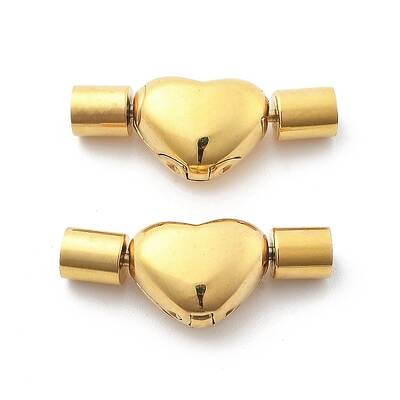 Ion Plating(IP) 304 Stainless Steel European Clasps