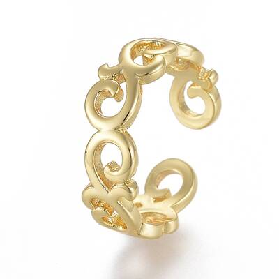Adjustable Brass Toe Rings