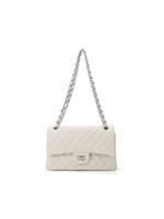 All-match and fashionable classic style rhombic lattice chain bag for ladies, suitable for single-shoulder or crossbody carry...