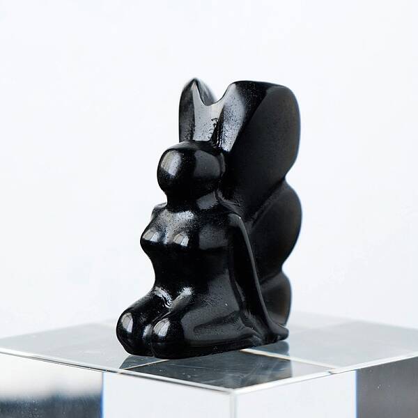 Natural Obsidian Sculpture Display Decorations