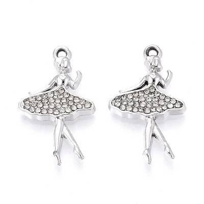 Alloy Rhinestone Pendants