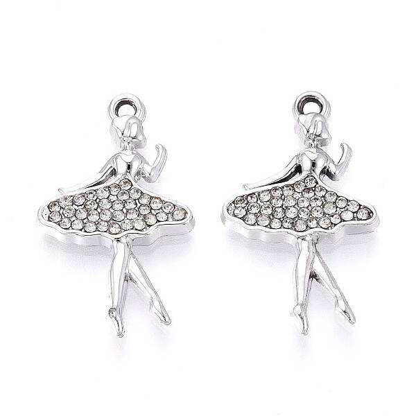 Alloy Rhinestone Pendants