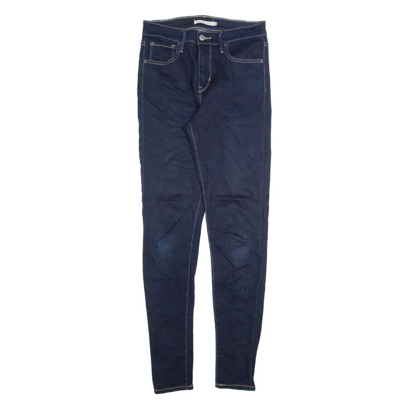 LEVI'S 720 High Rise Womens Jeans Blue Slim Skinny W28 L30