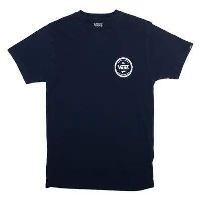 VANS Mens T-Shirt Blue S