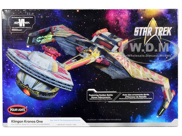 Skill 2 Model Kit Klingon Kronos One Spaceship \