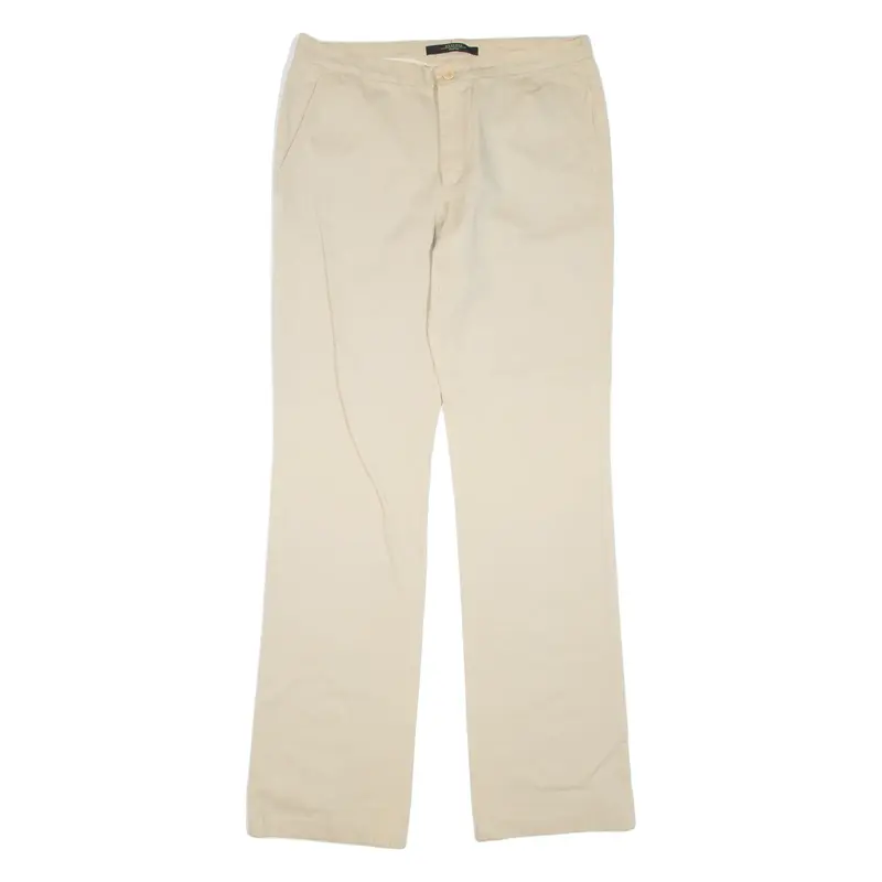 WEEKEND MAX MARA Womens Trousers Beige Regular Bootcut W30 L34
