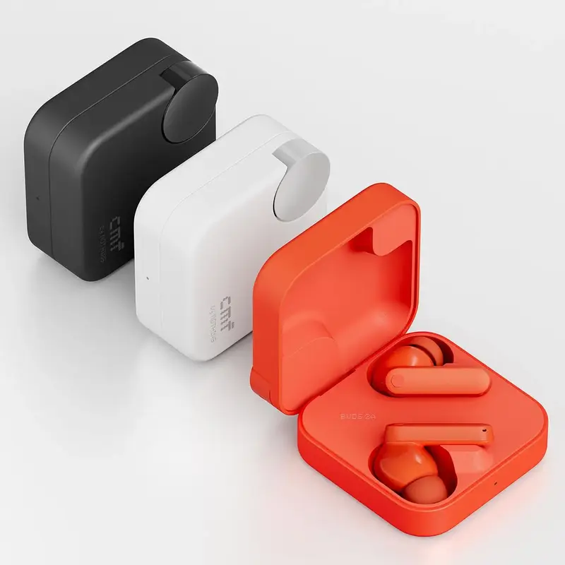 CMF Buds 2a Wireless Bluetooth Earbuds, 12.4 mm Custom Dynamic Driver, 42 dB Active Noise Cancellation, 4 HD Mics with Clear ...