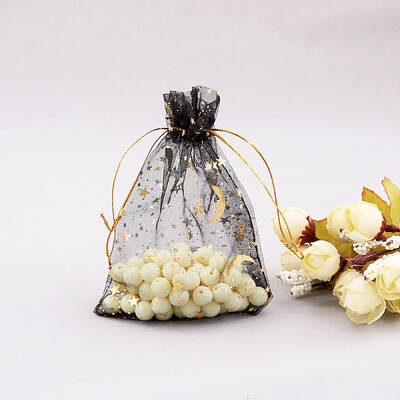 Rectangle Organza Drawstring Bags
