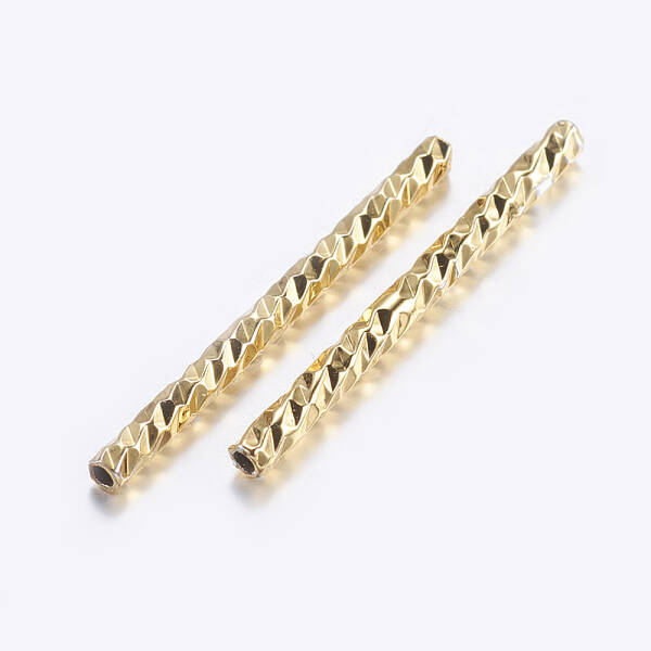 Brass Tube Beads