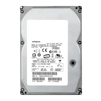 0B23468 Hitachi 300GB 3Gb/s SAS 15000 3.5-inch 16MB Hard Drive