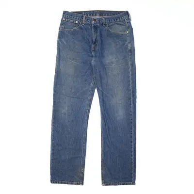 LEVI'S 581 06 Jeans Blue Denim Regular Straight Mens W34 L32
