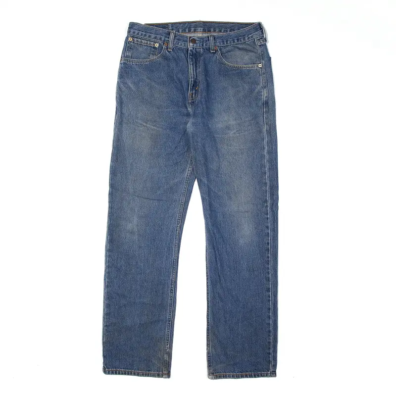 LEVI'S 581 06 Jeans Blue Denim Regular Straight Mens W34 L32