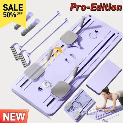 New Pro Multi-functional Ab Exercise Board, Home Pilates Reformer, Abs Workout Equipment for Abdominal & Core Strength Traini...