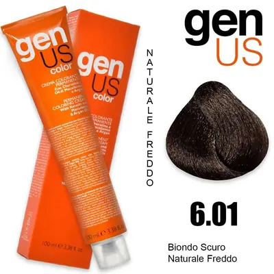 Crema Colorante Permanente Genus 100 Ml 6.01