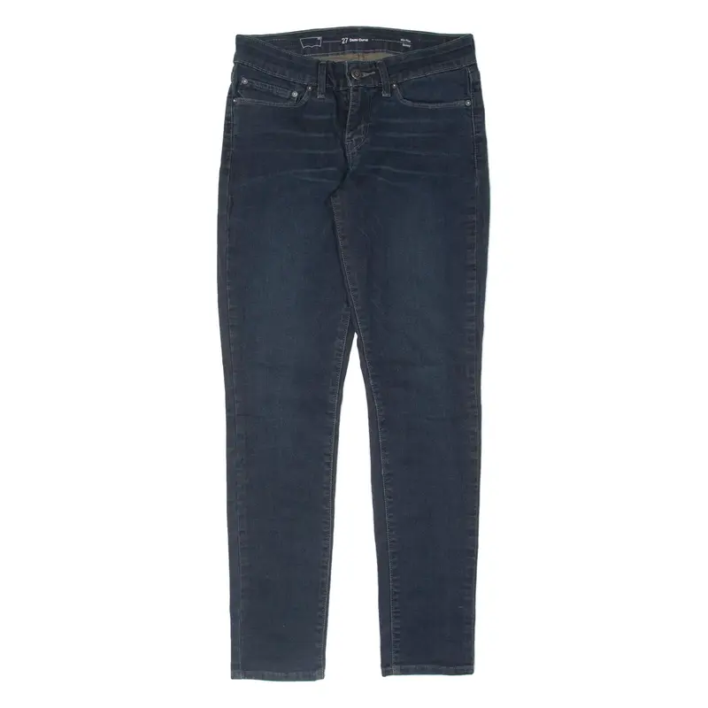 LEVI'S Womens Jeans Blue Regular Skinny W27 L30