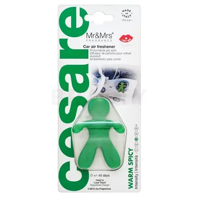 Mr&Mrs Fragrance Cesare Deodorante per Auto Caldo e Speziato