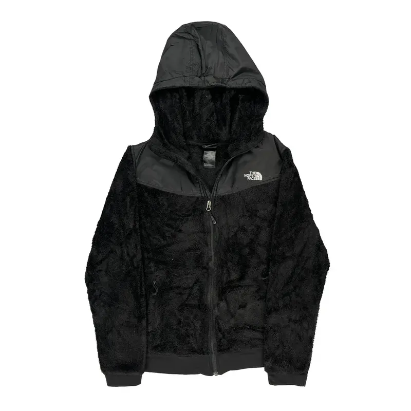 The North Face Fleece - Large Black Polyester | Size: large