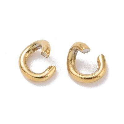 Ion Plating(IP) 304 Stainless Steel Open Jump Rings